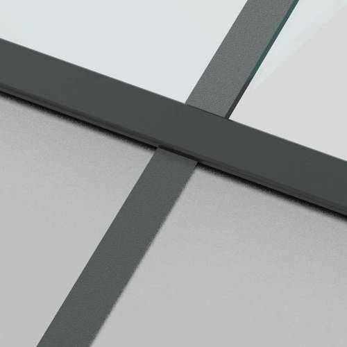 Klizna vrata s priborom crna 76 x 205 cm kaljeno staklo - black, matt and transparent 76 x 205 cm (klizna vodilica od 183 cm) 1  Cijena
