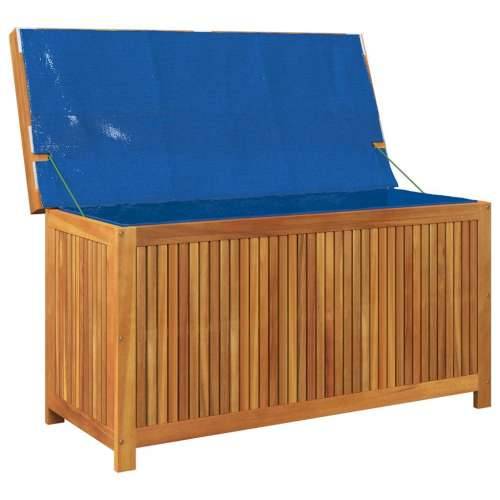 Vanjska kutija za jastuke 113x50x60,5 cm masivno drvo bagrema - Tamno siva 113 x 50 x 60.5 cm Cijena