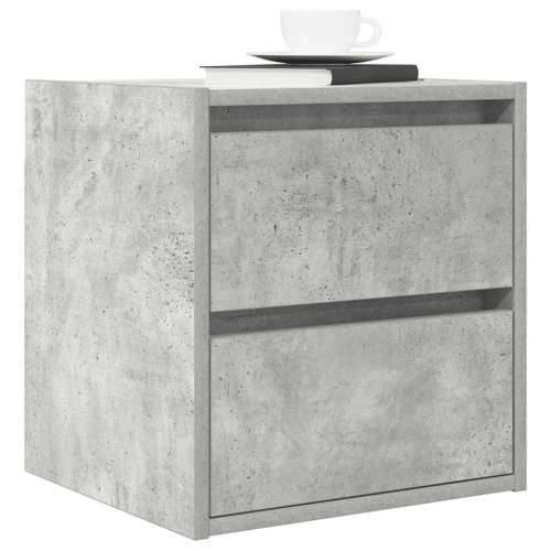Zidni noćni ormarići 2 kom siva betona 38x34x40 cm - Beton siva 2 Cijena