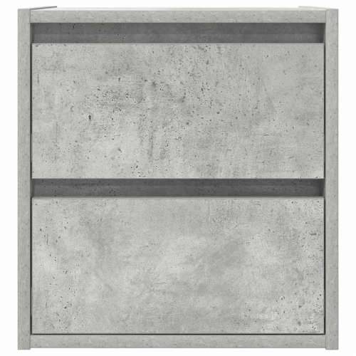 Zidni noćni ormarići 2 kom siva betona 38x34x40 cm - Beton siva 2 Cijena
