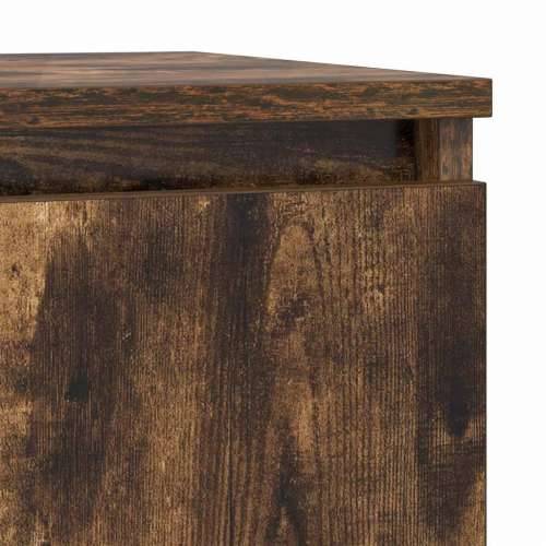 Komoda s ladicama dimljenog hrasta 71x35x65cm konstruirano drvo - Dimljeni hrast 1 Cijena