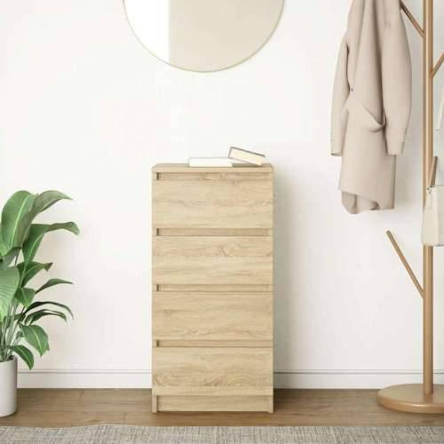 Komoda boja hrasta sonome 37,5x35x76 cm od konstruiranog drva - sonoma hrast 1 Cijena