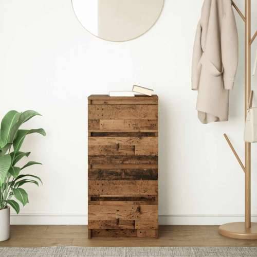 Komoda staro drvo 37,5x35x76 cm od konstruiranog drva - Staro drvo 1 Cijena