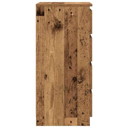 Komoda staro drvo 37,5x35x76 cm od konstruiranog drva - Staro drvo 1 Cijena