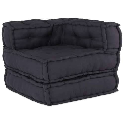 Modularna torbica Antracit 70x70x54 Tkanina - Antracit 1 kutna sofa Cijena