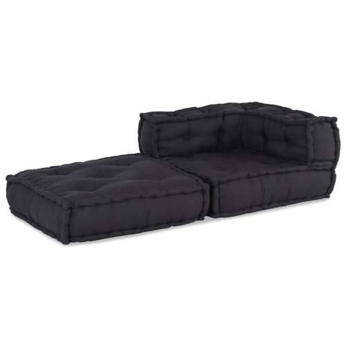 Modularna torbica Antracit 70x70x54 Tkanina - Antracit 1 kutna sofa Cijena