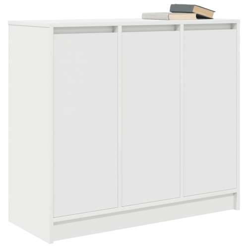 Komoda bijela 85x34x76 cm od konstruiranog drva - Bijela 1 Cijena