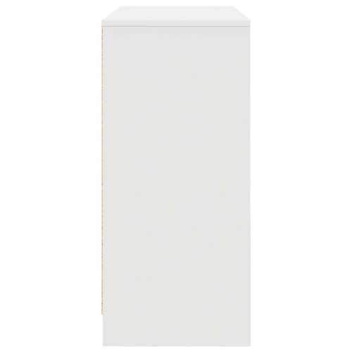Komoda bijela 85x34x76 cm od konstruiranog drva - Bijela 1 Cijena