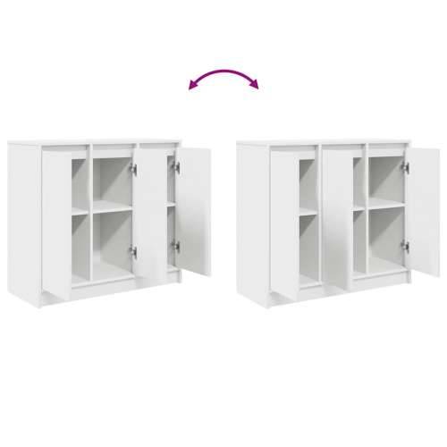 Komoda bijela 85x34x76 cm od konstruiranog drva - Bijela 1 Cijena