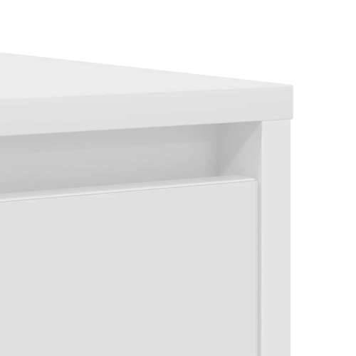 Komoda bijela 85x34x76 cm od konstruiranog drva - Bijela 1 Cijena