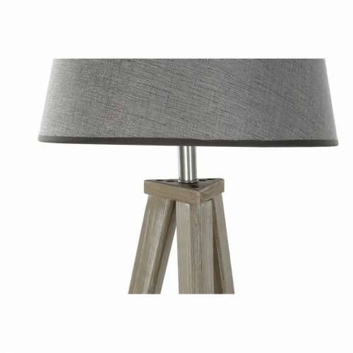 Podna svjetiljka DKD Home Decor 40 x 40 x 154 cm Prirodno Siva Smeđa 250 V 60 W Borovina (2 kom.) Cijena