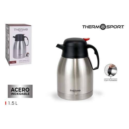 Termo Vrč ThermoSport Nehrđajući Čelik 1,5 L Dugme (6 kom.) Cijena
