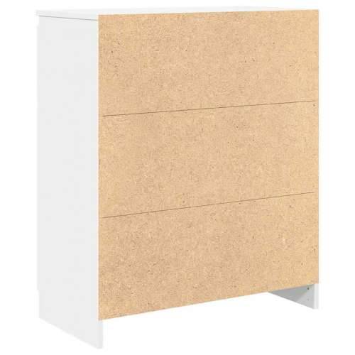 Komoda s ladicama bijela 71x35x84 cm izrađeno drvo - Bijela 1 Cijena