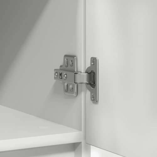 Komoda s ladicama bijela 71x35x84 cm izrađeno drvo - Bijela 1 Cijena