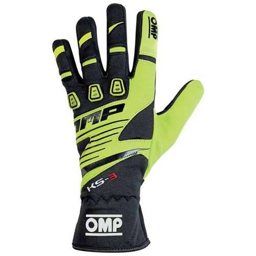 Karting Gloves OMP KS-3 Žuta/Crna XL Cijena