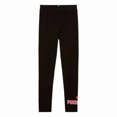 Sportske Tajice za Djecu Puma Essentials Logo G Crna Cijena