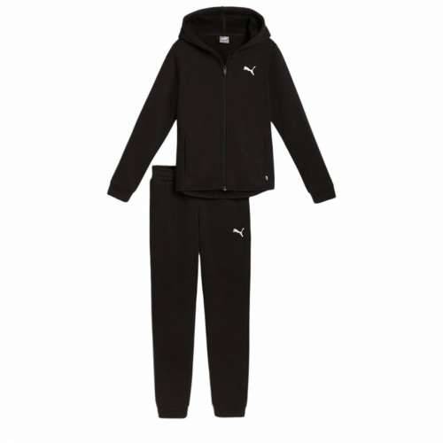 Dječja Trenirka Puma Hooded Sweat Suit Flecce Cl Crna Cijena