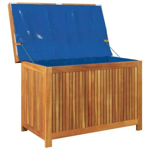 Vanjska kutija za jastuke 90x50x60,5 cm masivno drvo bagrema - Tamno siva 90 x 50 x 60.5 cm Cijena