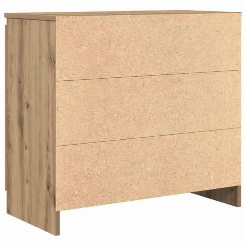 Komoda s ladicama artisan hrast 71x35x65 cm konstruirano drvo - hrast artisan 1 Cijena