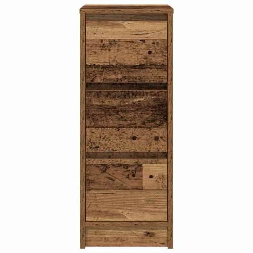 Komoda boja starog drva 29,5x34x76 cm konstruiranog drva - Staro drvo 1 Cijena