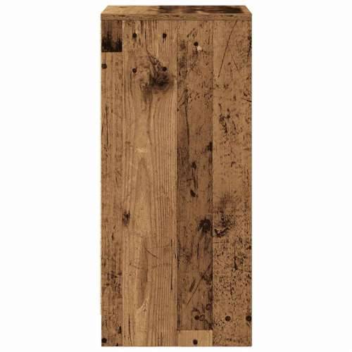 Komoda boja starog drva 29,5x34x76 cm konstruiranog drva - Staro drvo 1 Cijena