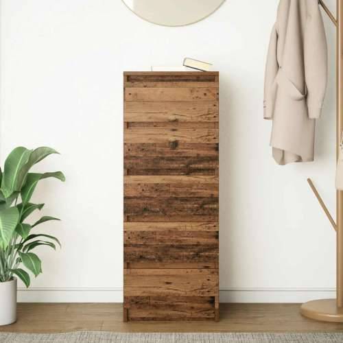 Komoda s ladicama staro drvo 37,5x35x99 cm konstruirano drvo - Staro drvo 1 Cijena