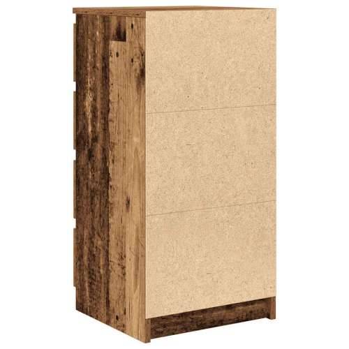 Komoda s ladicama staro drvo 37,5x35x99 cm konstruirano drvo - Staro drvo 1 Cijena