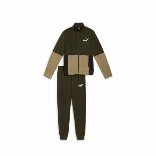 Dječja Trenirka Puma Colorblock Poly Suit Dragun Maslina Cijena