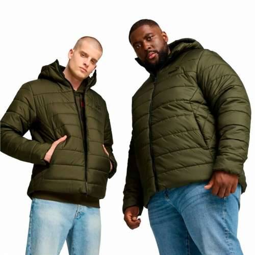 Muška Sportska Jakna Puma Essentials Hooded Padded Tamnozelena Cijena