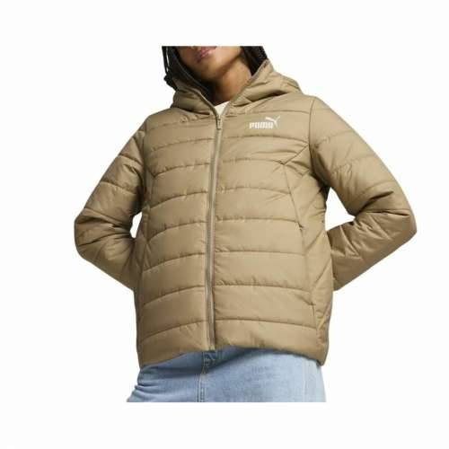Ženska Sportska Jakna Puma Ess Hooded Padded Jacket Bež Cijena