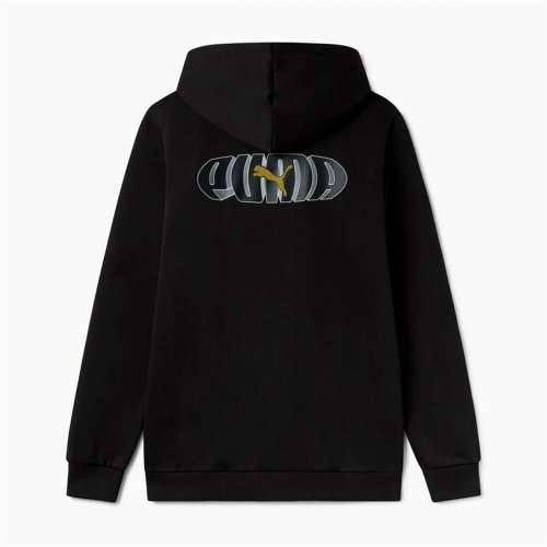 Muška Majica s Kapuljačom Puma Essentials+ Graphic Hoodie Fz Crna Cijena
