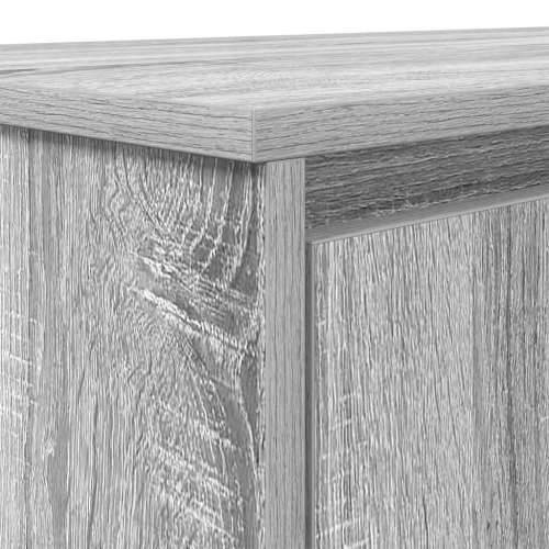 Stol Sivi Sonoma 120x42x76 cm Konstruirano drvo - Sivi hrast sonoma Cijena