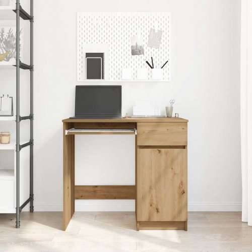 Stol Artisan hrast 86x49x76 cm konstruirano drvo - hrast artisan Cijena