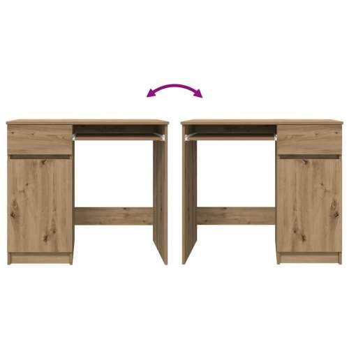 Stol Artisan hrast 86x49x76 cm konstruirano drvo - hrast artisan Cijena