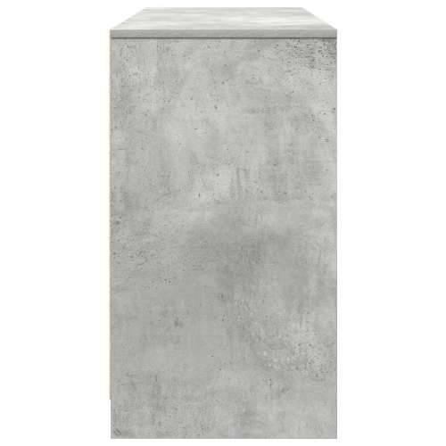 Stol beton sivi 120x42x76 cm konstruirano drvo - Beton siva Cijena