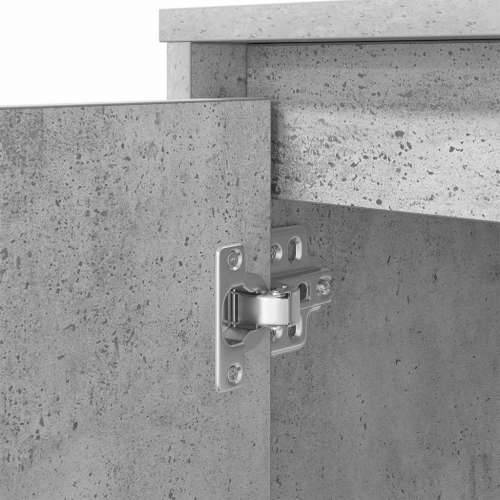 Stol beton sivi 120x42x76 cm konstruirano drvo - Beton siva Cijena