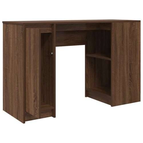Radni stol smeđi hrast 120x42x76 cm konstruirano drvo - Smeđi hrast Cijena