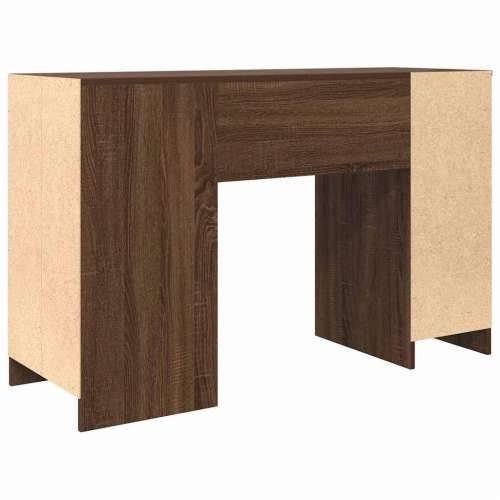 Radni stol smeđi hrast 120x42x76 cm konstruirano drvo - Smeđi hrast Cijena