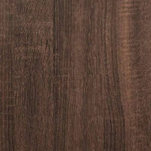 Radni stol smeđi hrast 120x42x76 cm konstruirano drvo - Smeđi hrast Cijena