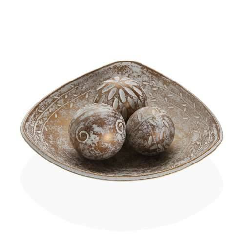 Stolni ukras Versa Smeđa 31,5 x 9 x 31,5 cm Cijena