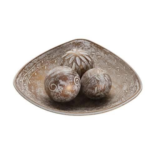 Stolni ukras Versa Smeđa 31,5 x 9 x 31,5 cm Cijena