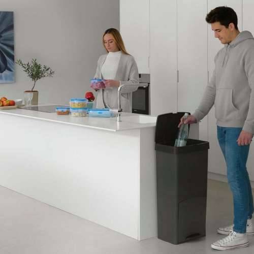 Kanta za Smeće za Recikliranje SP Berner Antracitna 10 L 30 L x 2 Plastika 3 Pretinci (1 kom.) Cijena