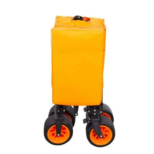 Višenamjenska Kolica Aktive Oranžna Poliester PVC Čelik 86 x 108 x 44 cm Sklopiv Plaža Cijena