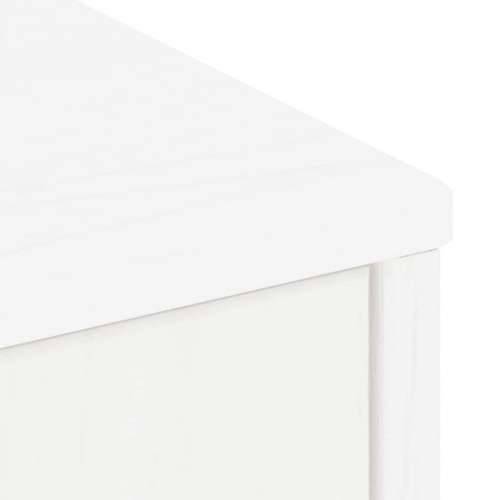 Bočni ormarići 5 kom ODDA bijeli 40x24x79 cm puno drvo bor - Bijela 1 5 shelves 5 drawers Cijena