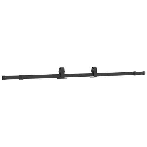 Klizna vrata s priborom crna 102,5 x 205 cm kaljeno staklo - black, matt and transparent 102.5 x 205 cm (213 cm sliding rail) 1  Cijena
