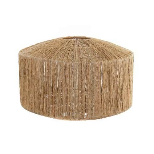 Zaslon Svjetiljke DKD Home Decor Prirodno Juta juta Metal Tropsko 40 x 40 x 30 cm Cijena