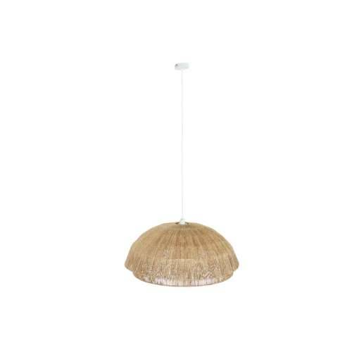 Stropna svjetiljka DKD Home Decor Svijetlo smeđi Juta Željezo 50 W 80 x 80 x 33 cm Cijena