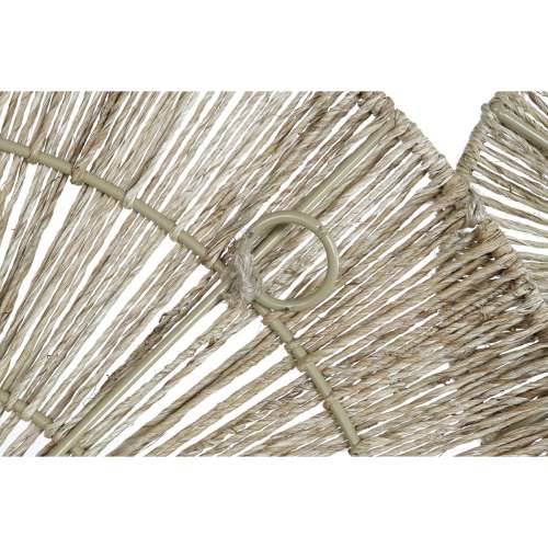 Zidni Ukras DKD Home Decor Smeđa Prirodno Tropsko 115 x 1 x 45 cm Cijena