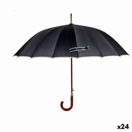 Kišobran Crna Metal Tkanina 110 x 110 x 95cm (24 kom.) Cijena