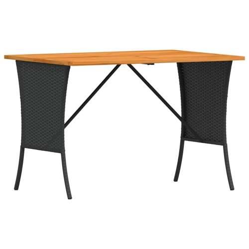 Vrtna garnitura - 4-dijelni set vrtnih sofa od poliratana s jastucima crni - Crna i krem bijela Peterosjed + 2 x kut + 2 x tabur Cijena
